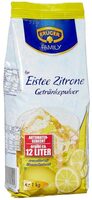 Eistee Zitrone Getränkepulver