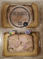 Pâté en croûte au poulet et moutarde à l'ancienne