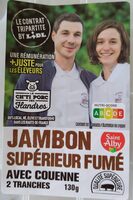 Jambon supérieur fumé