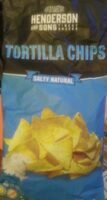 Tortilla Chips Salty natural