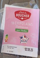 18 chipolatas plantes aromatique