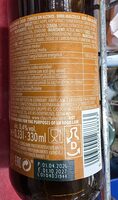 Unfiltered cerveza rubia sin alcohol sin filtrar
