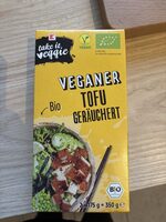 Veganer Tofu Geräuchert