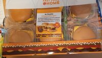 Lidl Fast Food @ Home 6 x Double Cheeseburger 6x175g 1050g 9,99€
