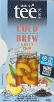 Cold Brew Black Tea Peach