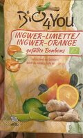 Ingwer-Limette & Ingwer-Orange Bonbons, 75 GR Packung