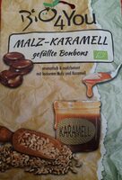 Malz-Karamell gefüllte Bonbons