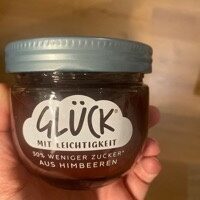 Himbeer-Fruchtaufstrich mit 30% weniger Zucker