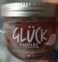 Erdbeer passiert Marmelade