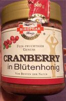 Cranberry in Blütenhonig