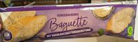 Baguette mit Knoblauchbutterzubereitung