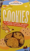 Dinkel cookies mit Ingwer Kurkuma Galgant