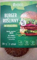 Burger roślinny ze słonecznikiem
