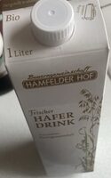Frischer Hafer Drink aus unserer Bauerngemeinschaft