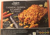 Cashew, quinoa and carrot nut roast
