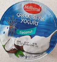 Greek style yogurt coconut