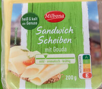 Käse - Sandwich Scheiben mit Gouda