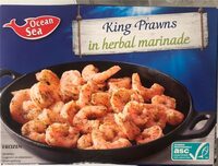 King praws in herbal marinade