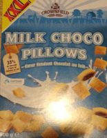 Milk choco pillows
