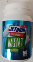 Jet gum mint flavour