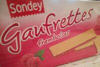 Gaufrettes framboise