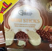 Mini sticks almendrados