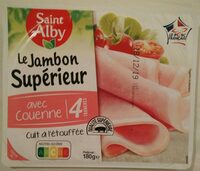 Jambon supérieur avec couenne