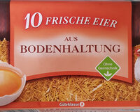 Frische Eier aus Bodenhaltung