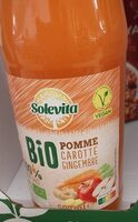 Bio pomme carotte gingembre 100% pur jus
