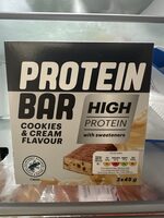 PROTEIN BAR sabor a COOKIES & CREAM