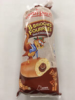 Brioches fourrées goût chocolat