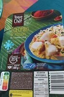 Colombo de poisson, riz et lentilles corail