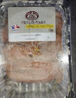 Filet de poulet mariné au thym citron