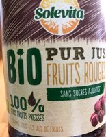 Pur jus fruits rouges