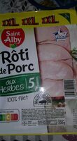 Rôti de porc aux herbes