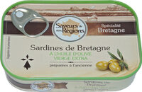 Sardines de Bretagne à l'huile d'olive 100g
