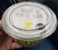 Taboulé aux noix de cajou et curry