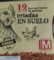 Huevos frescos de gallinas