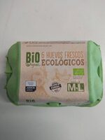 Huevos frescos ecológicos