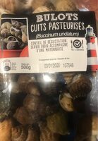 Bulots cuits pasteurisés