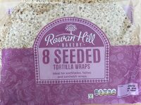 8 seeded tortilla wraps