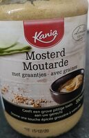 Moutarde avec graines