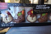 Figurines de Saint Nicolas chocolat au lait