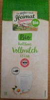 Bio haltbare Vollmilch 3,5% Fett