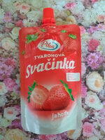 Tvarohová svačinka - jahoda
