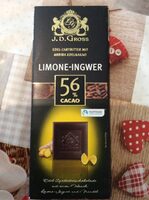 Edel-Zartbitter 56% Limone-Ingwer