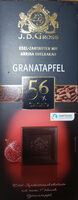 Edel-Zartbitter Granatapfel 56%