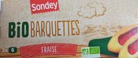 Bio barquette fraise