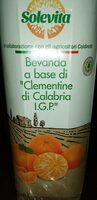 Bevanda a base di "clementine di Calabria igp"
