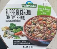 Zuppa ai cereali con Orzo e Farro